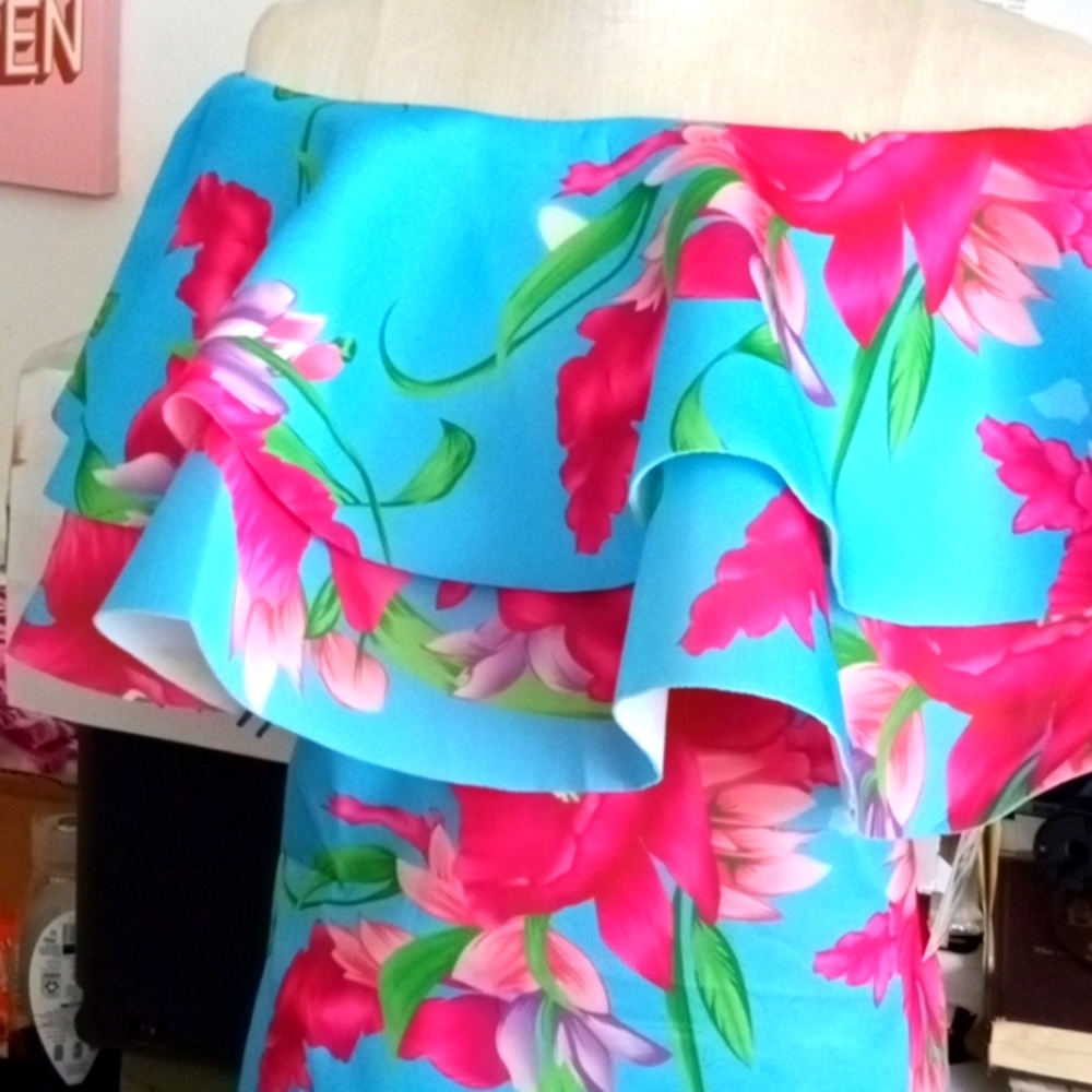 Off the shoulder dress